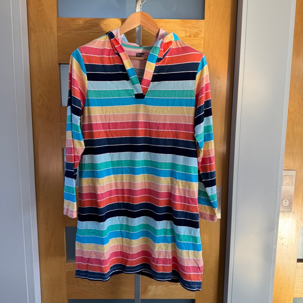 Lands' End Multicolor Striped Garment